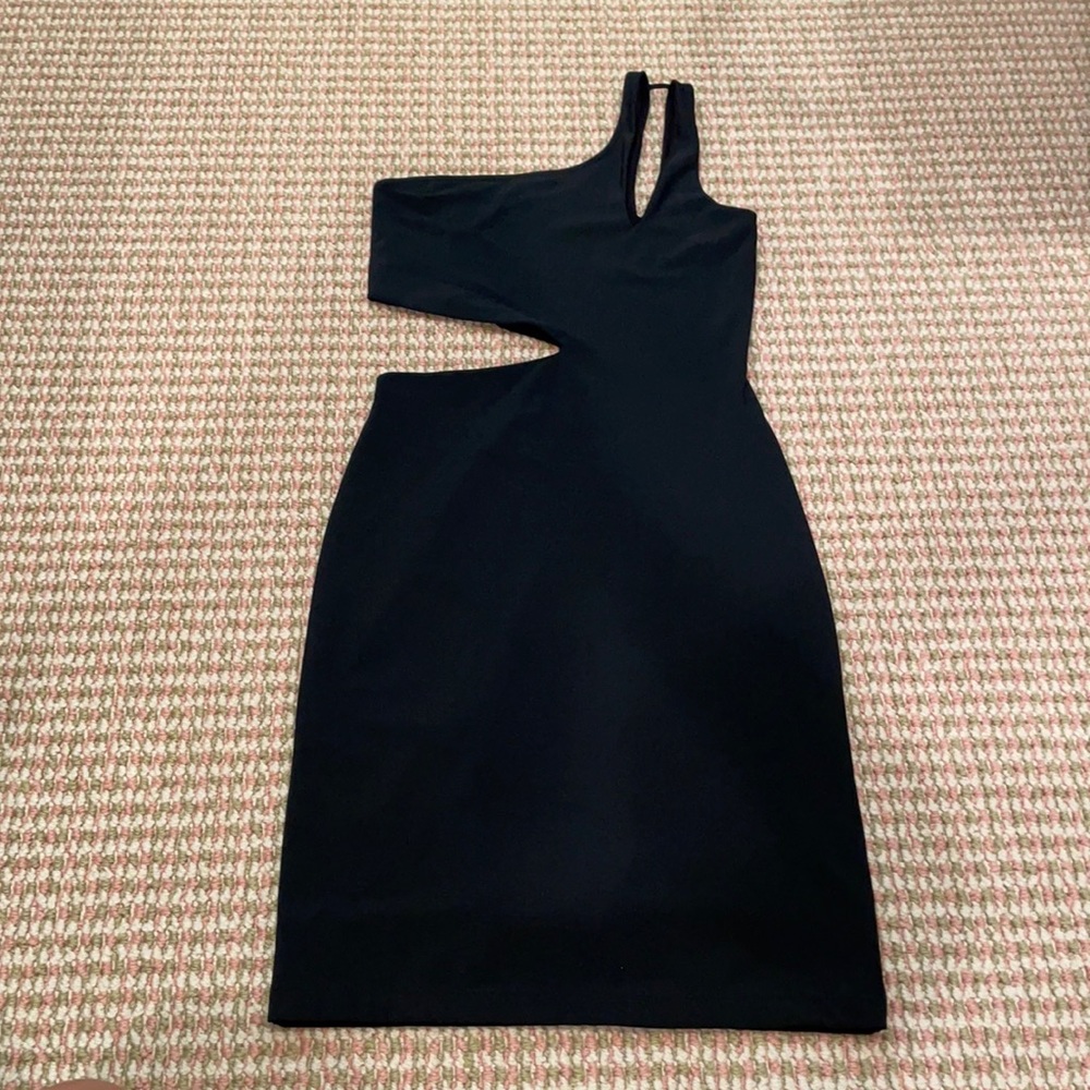 Black bodycon w/ cutouts